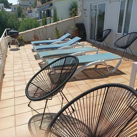 "La Terrasse De La Mer 8" -Climatisation-Wifi-Bbq -Piscine-Parking Begur Buitenkant foto