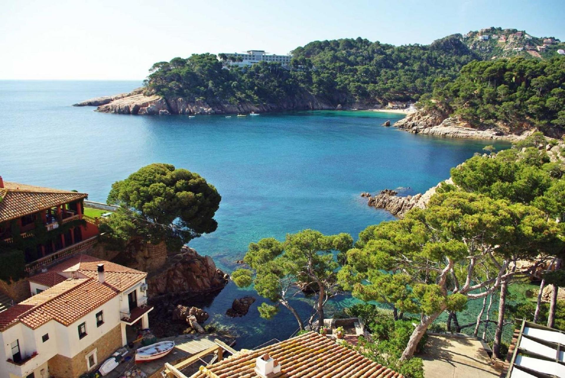 "La Terrasse De La Mer 8" -Climatisation-Wifi-Bbq -Piscine-Parking Begur Buitenkant foto