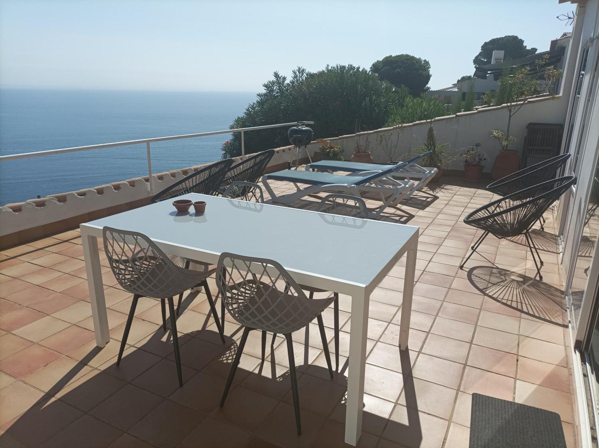 "La Terrasse De La Mer 8" -Climatisation-Wifi-Bbq -Piscine-Parking Begur Buitenkant foto