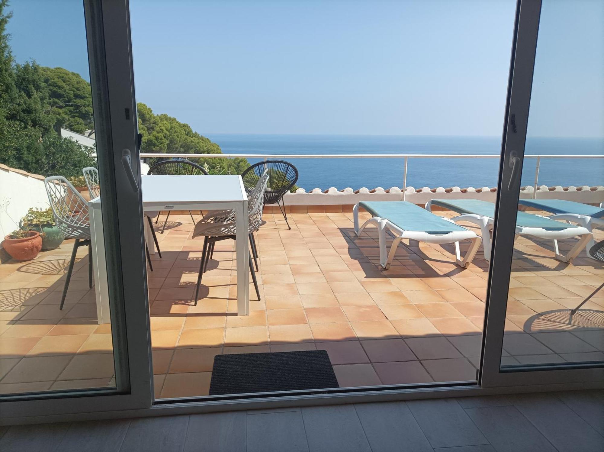 "La Terrasse De La Mer 8" -Climatisation-Wifi-Bbq -Piscine-Parking Begur Buitenkant foto